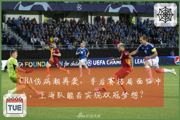 CBA伤病潮再袭，季后赛格局面临冲击，上海队能否实现双冠梦想？